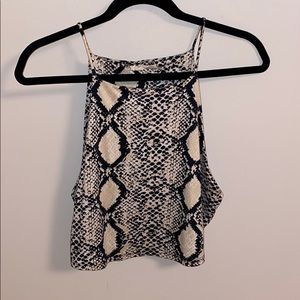 Tank top snake skin